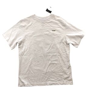 BTS Jimin FACE Solo Album Official Merch White T-Shirt Metal Logo Charm Small